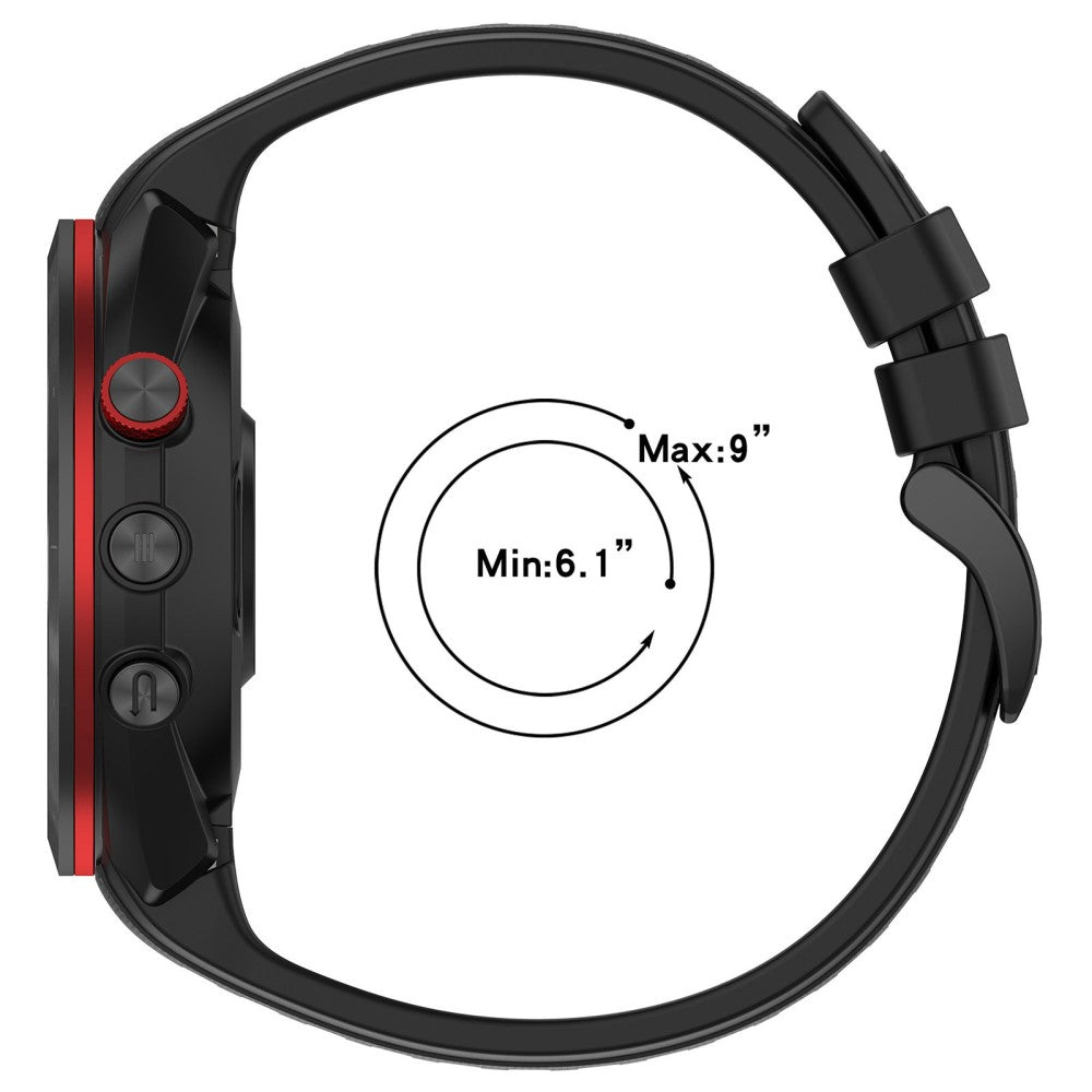 Metal Og Silikone Universal Rem passer til Garmin Approach S70 (47mm) / Garmin Approach S70 Series - Grøn#serie_2