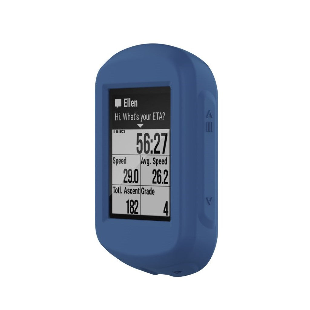 Mega Fed Garmin Edge 830 Silikone Cover - Blå#serie_4