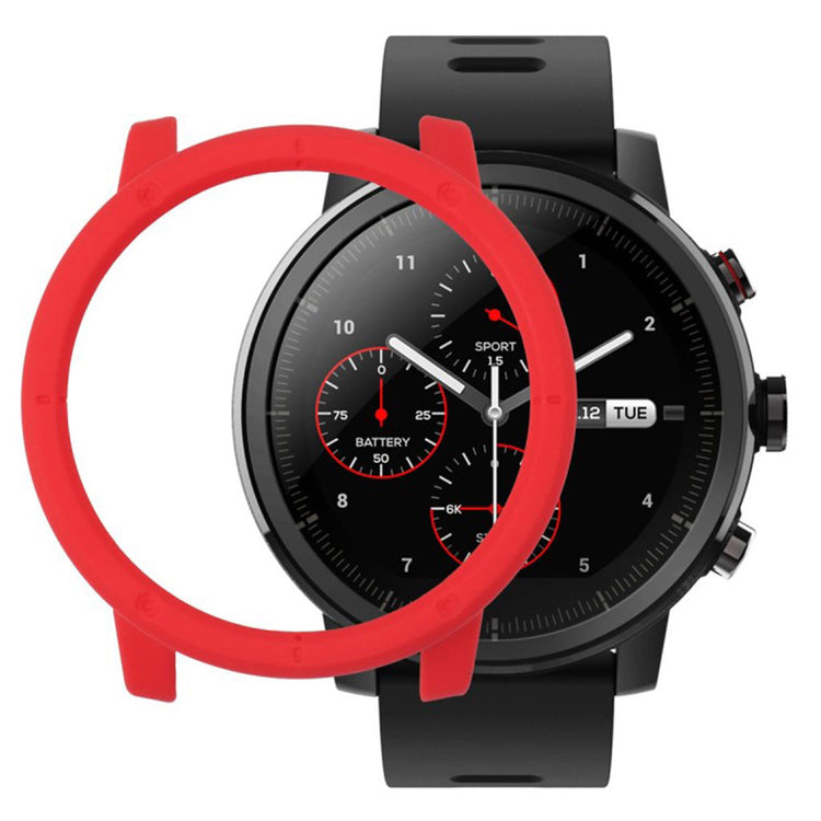 Rigtigt Flot Amazfit Stratos 2 \ 2s Plastik Cover - Rød#serie_2