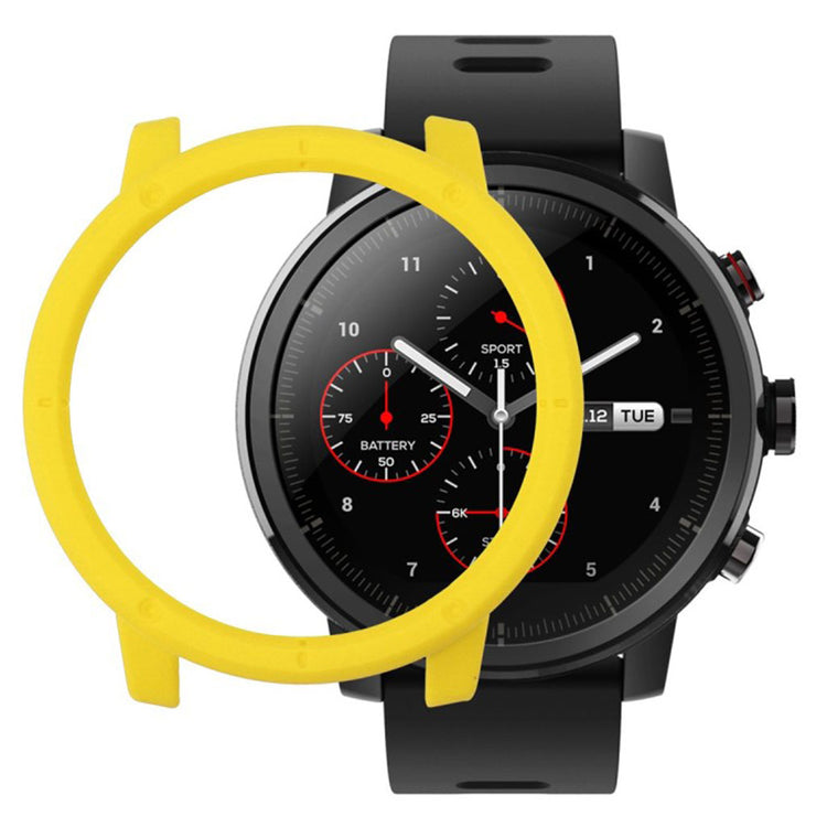 Rigtigt Flot Amazfit Stratos 2 \ 2s Plastik Cover - Gul#serie_4