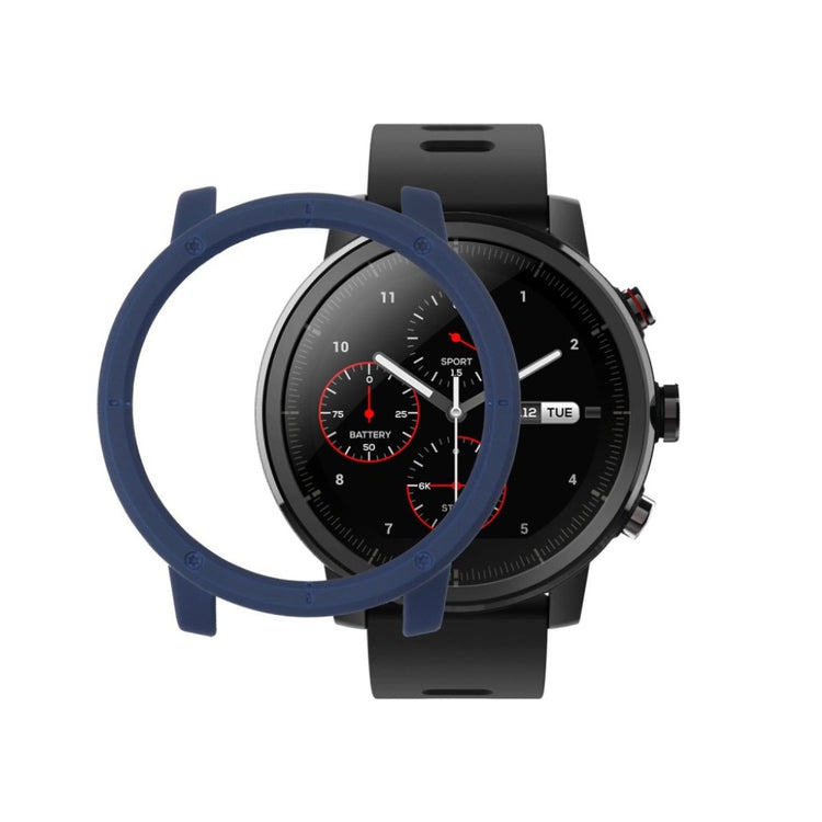 Rigtigt Flot Amazfit Stratos 2 \ 2s Plastik Cover - Blå#serie_7