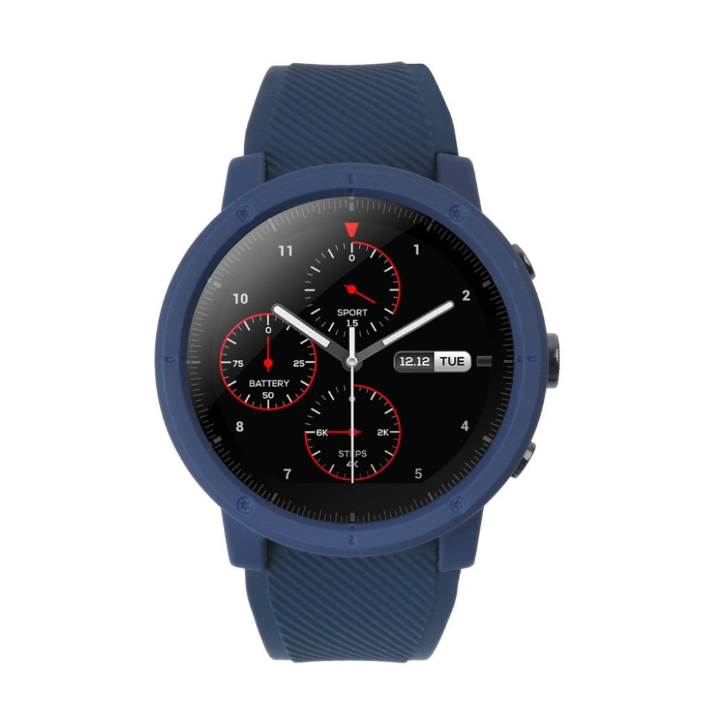 Rigtigt Flot Amazfit Stratos 2 \ 2s Plastik Cover - Blå#serie_7