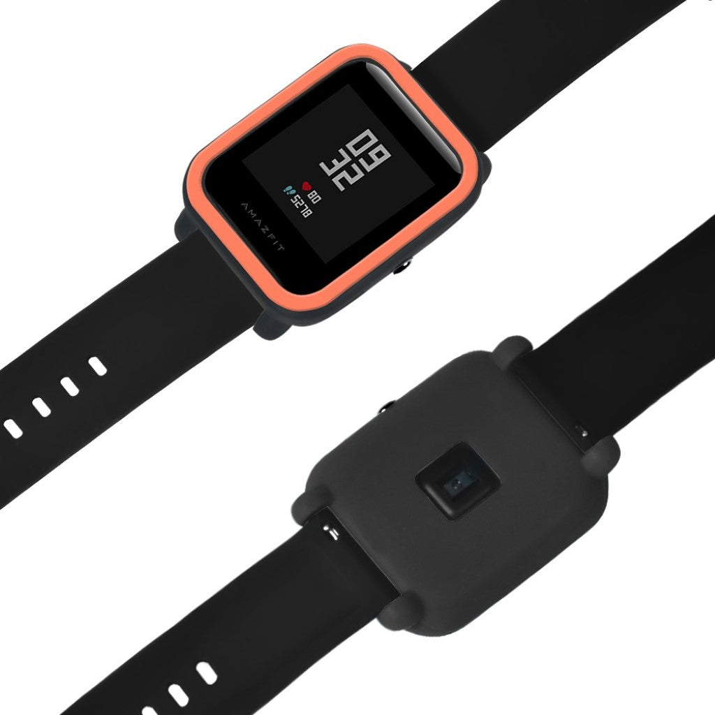 Beskyttende Amazfit Youth Silikone Cover - Orange#serie_3