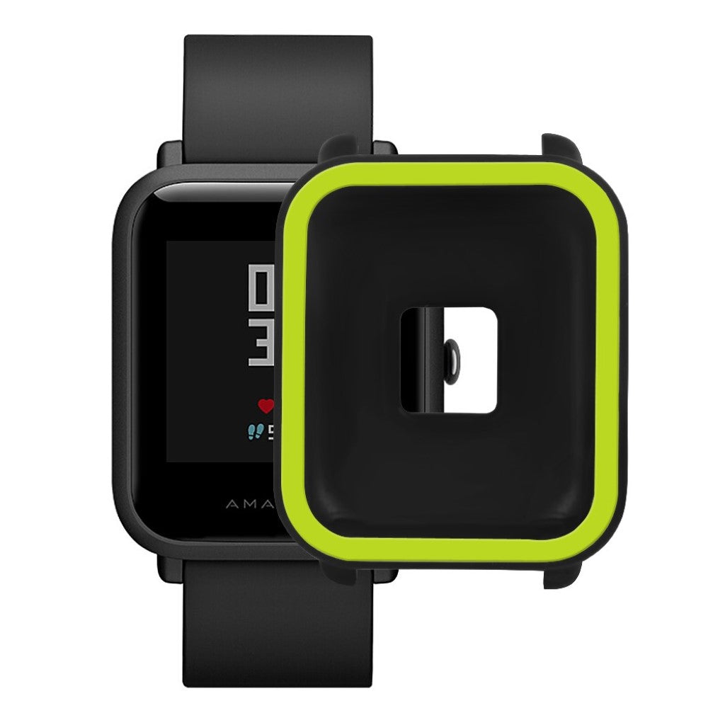 Beskyttende Amazfit Youth Silikone Cover - Sort#serie_4