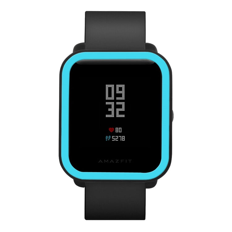 Beskyttende Amazfit Youth Silikone Cover - Sort#serie_5