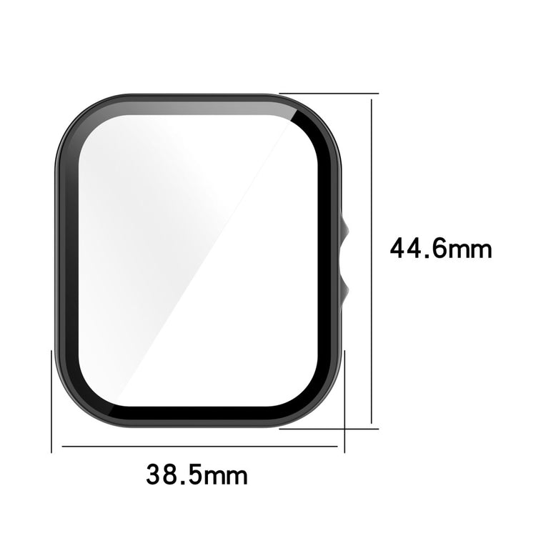 Vildt Fint Plastik og Glas Cover til Amazfit GTS 3 - Hvid#serie_4