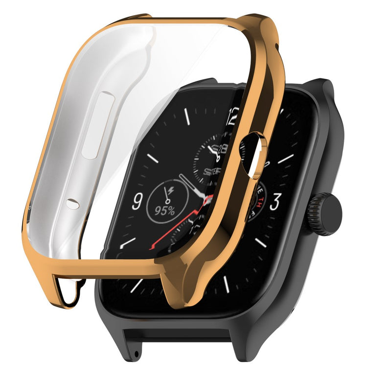 Super Flot Amazfit GTS 4 Silikone Cover - Guld#serie_1