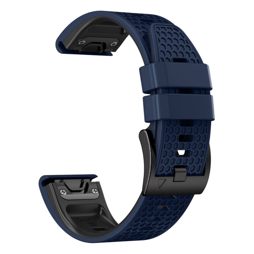 Smuk Silikone Universal Rem passer til Smartwatch - Blå#serie_3