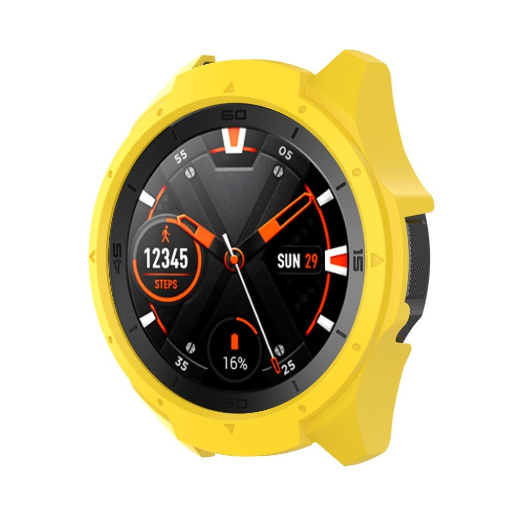 Mega Fint Ticwatch S2 Plastik Cover - Gul#serie_4