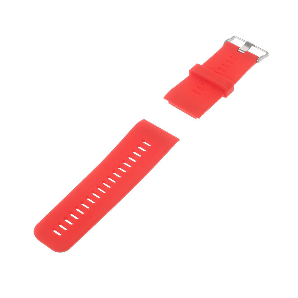Mega hårdfør Samsung Gear Fit2 Silikone Rem - Rød#serie_4