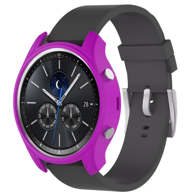 Rigtigt Flot Samsung Gear S3 Silikone Cover - Lilla#serie_1