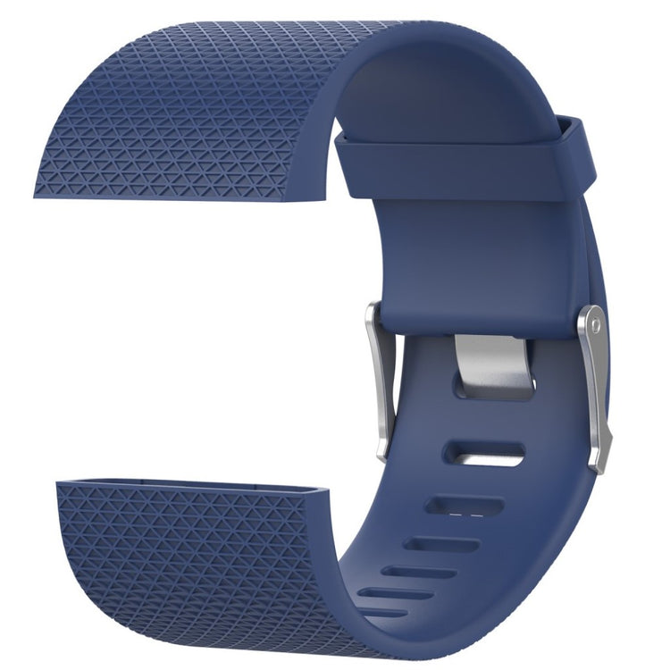 Rigtigt fantastisk Fitbit Surge Metal og Plastik Rem - Blå#serie_3