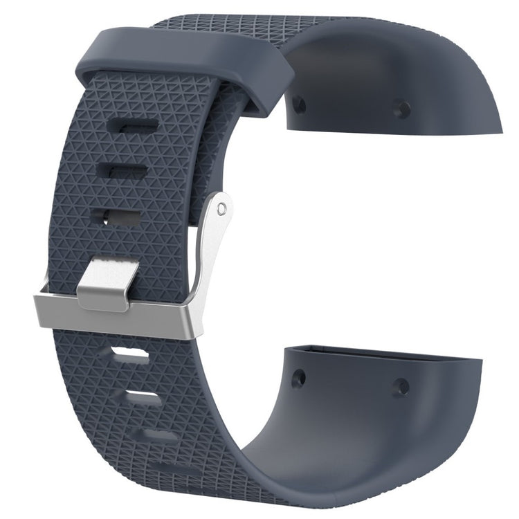 Rigtigt fantastisk Fitbit Surge Metal og Plastik Rem - Sølv#serie_5