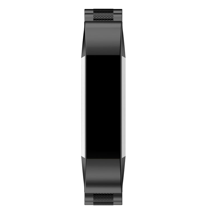 Vildt sejt Fitbit Alta HR Metal Rem - Sort#serie_4