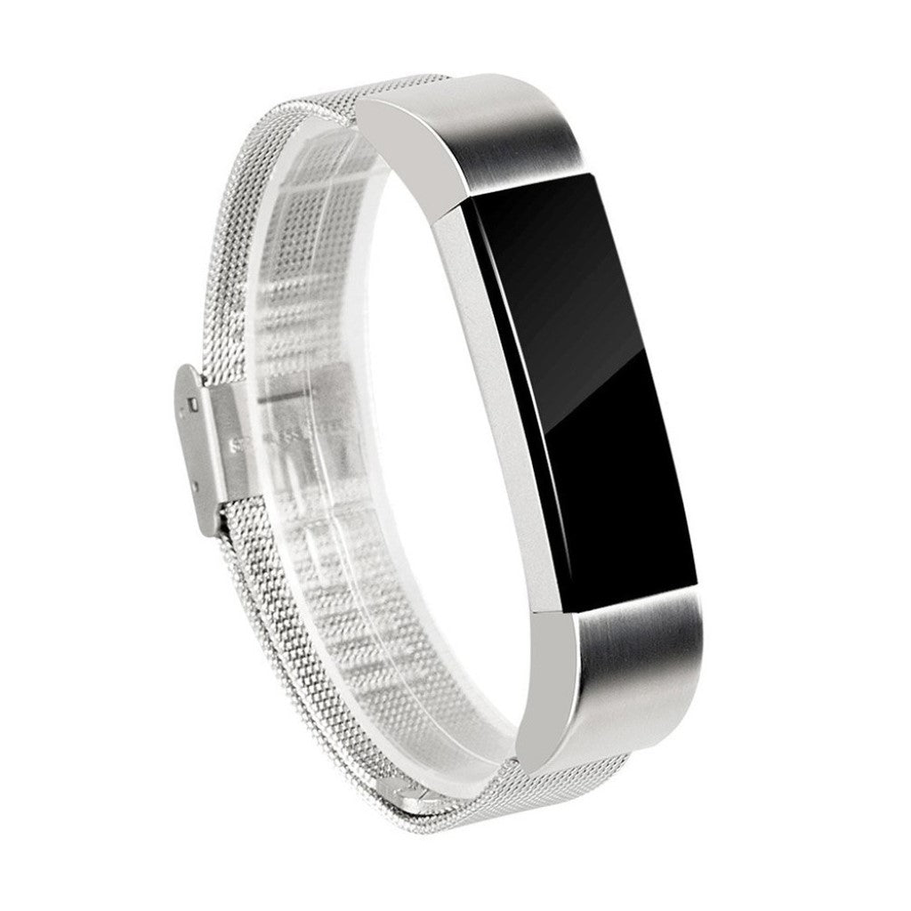 Mega pænt Fitbit Alta HR Metal Rem - Sølv#serie_3