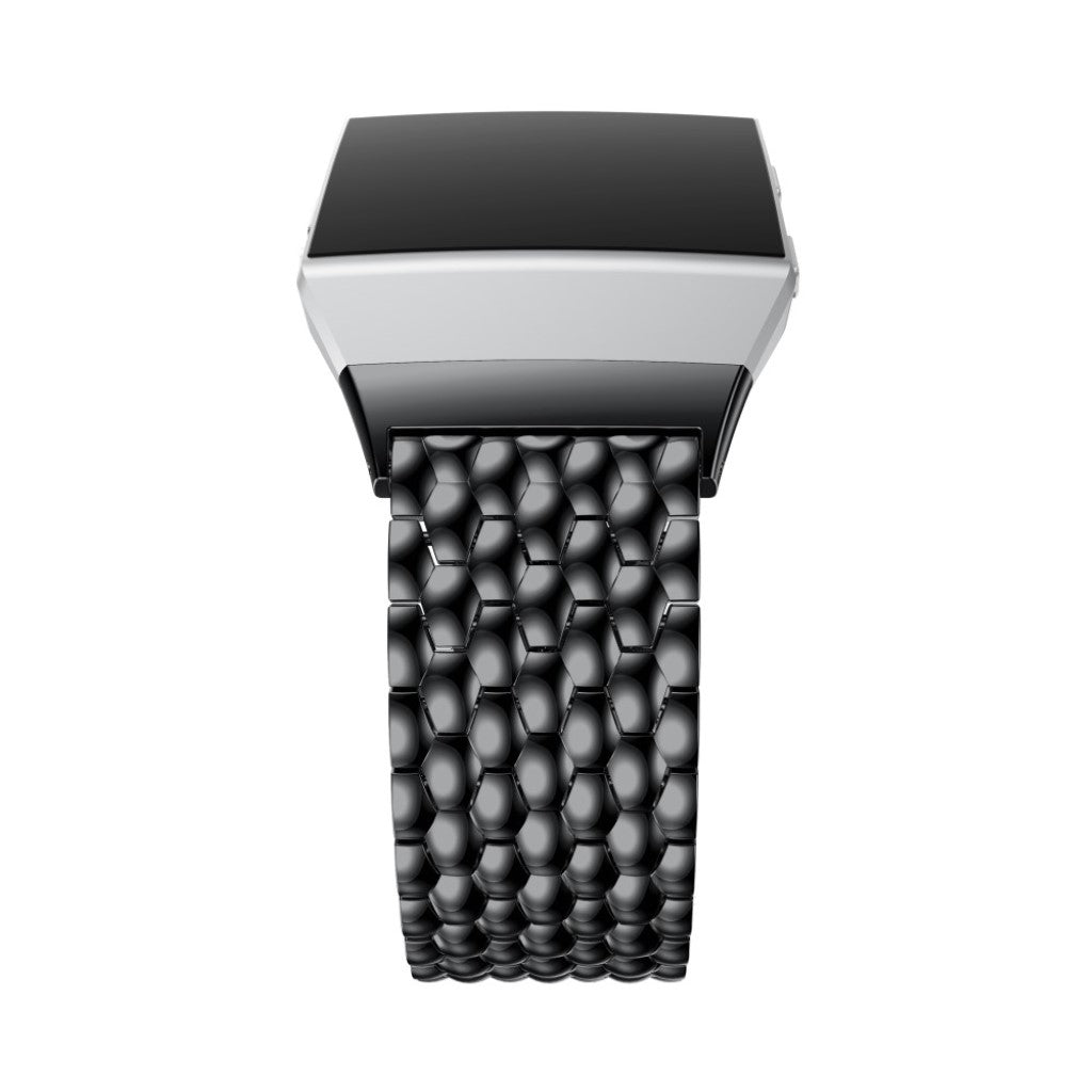 Vildt flot Fitbit Ionic Metal Rem - Sort#serie_4