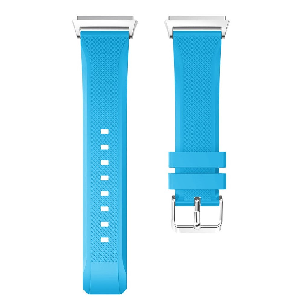 Helt vildt komfortabel Fitbit Ionic Silikone Rem - Blå#serie_1
