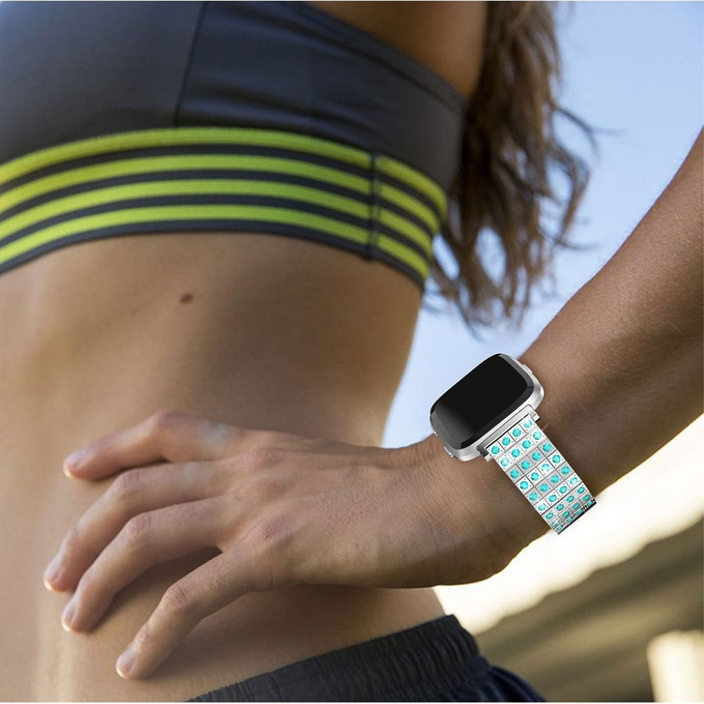 Smuk Fitbit Versa Metal Rem - Flerfarvet#serie_1