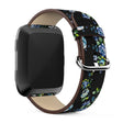 Riktigt trevligt Fitbit Versa Äkta läder Armband