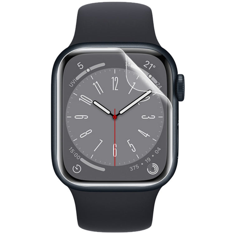 2stk Apple Watch Series 8 (41mm) / Apple Watch Series 7 41mm Silikone Skærmbeskytter - Gennemsigtig#serie_614