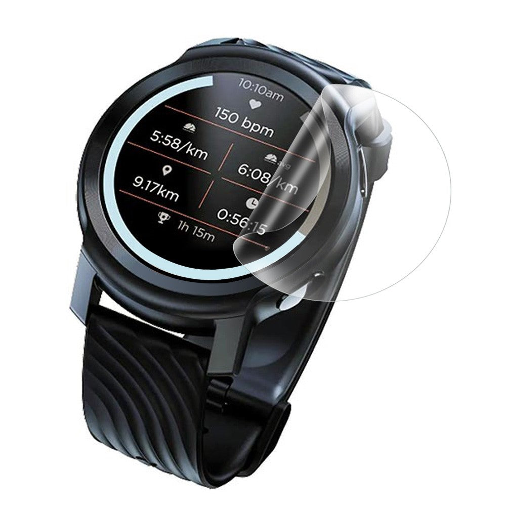 Motorola Moto Watch 100 Plastik  HD Skærmbeskytter - Gennemsigtig#serie_164