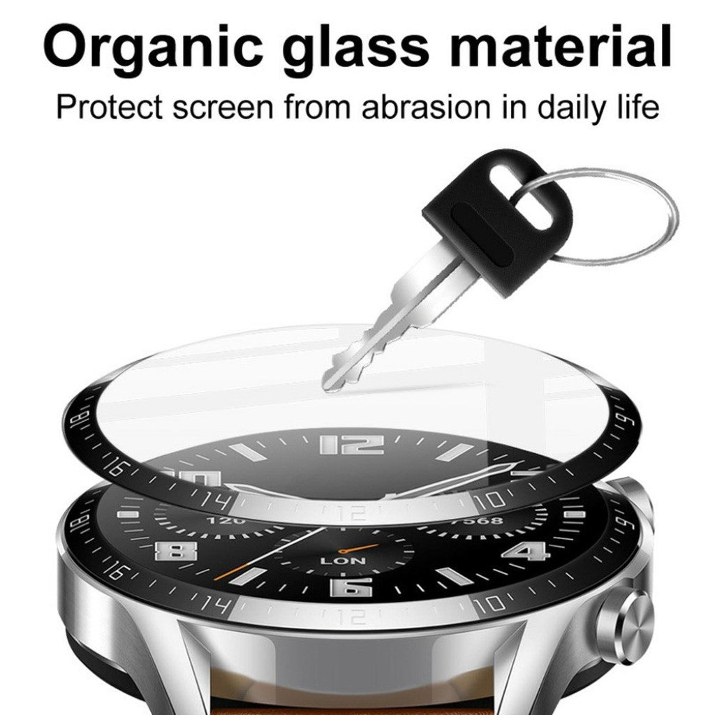 Huawei Watch 3 Pro Glas Skærmbeskytter - Gennemsigtig#serie_284