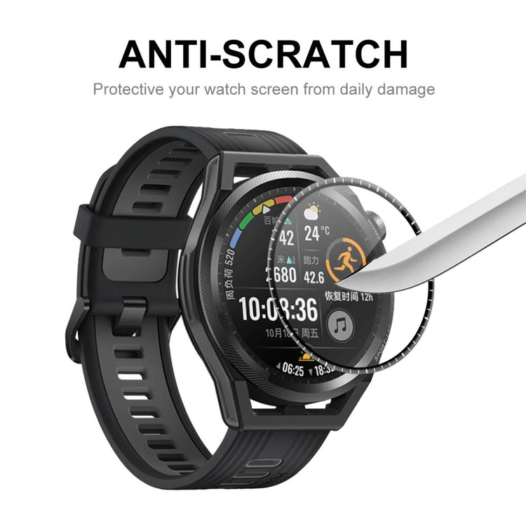 Huawei Watch GT Runner Plastik  HD Skærmbeskytter - Gennemsigtig#serie_326