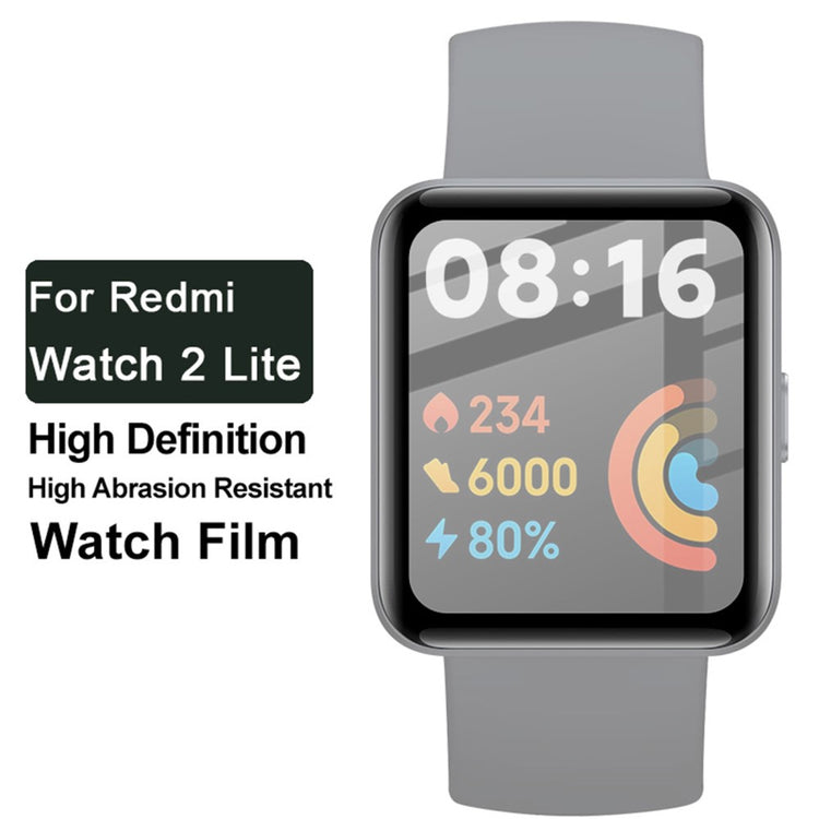 Xiaomi Redmi Watch 2 Lite Plastik  HD Skærmbeskytter - Gennemsigtig#serie_145