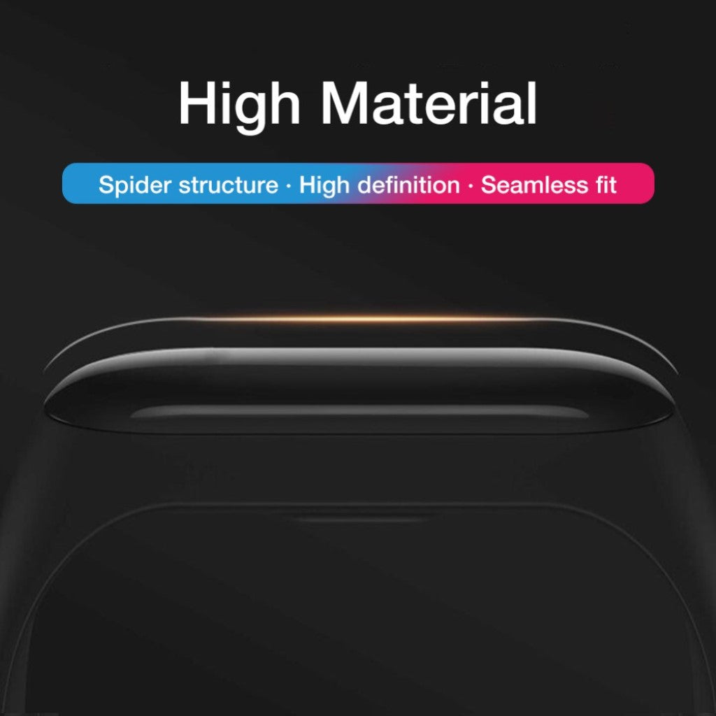 Xiaomi Mi Band 5 Plastik Skærmbeskytter - Gennemsigtig#serie_1