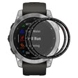2st Garmin Fenix 7S Hårdplast 3D Böjd Skärmskydd