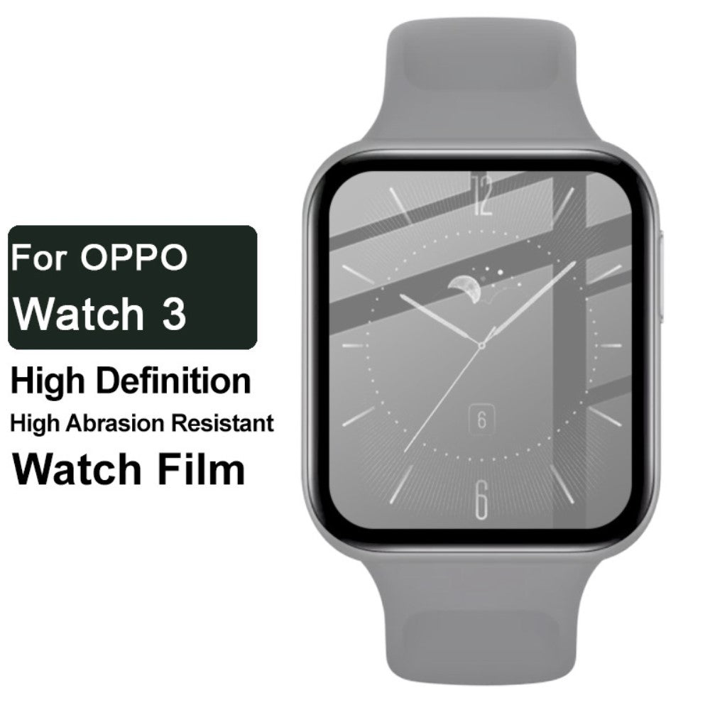 Oppo Watch 3 Plastik Skærmbeskytter - Gennemsigtig#serie_118