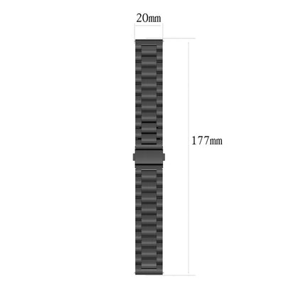 Meget komfortabel Universal Metal Rem - Sort#serie_1