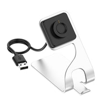 Universal 360 degree metal bracket smart watch charging dock - Silver#serie_1