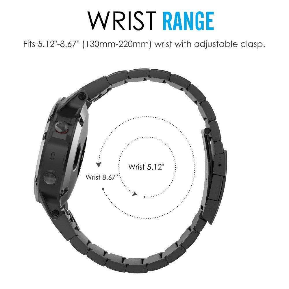 Helt vildt sejt Universal Metal Urrem - Sølv#serie_3