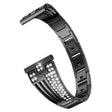 Oerhört rart Universell Metall och Strass Armband