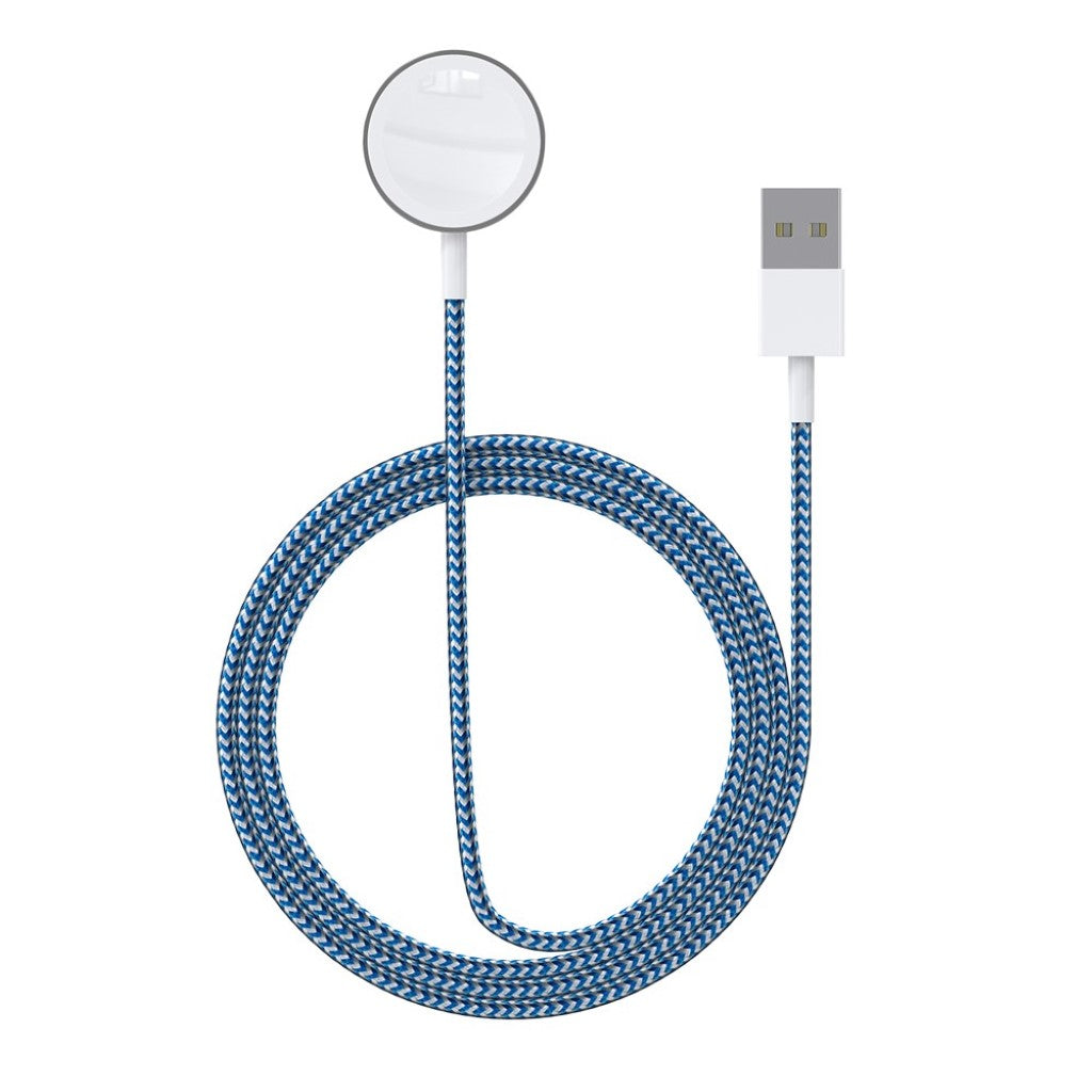 Metal Og Nylon Universal Apple Ladestation - Blå#serie_6