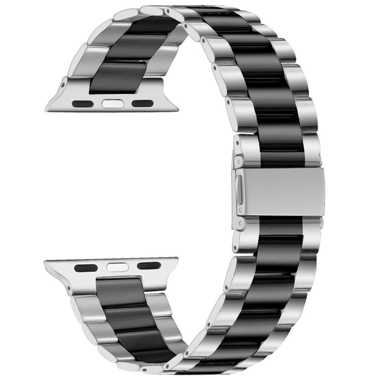 Meget flot Apple Watch Series 7 41mm Metal Rem - Sort#serie_11