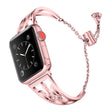Utmärkt Apple Watch Series 7 41mm Metall och Strass Armband