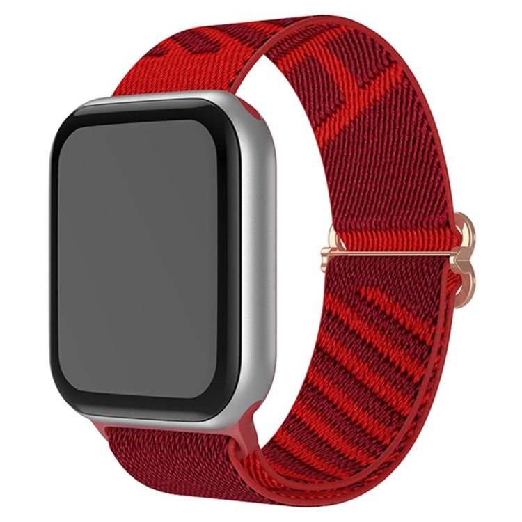 Mega sejt Apple Watch Series 7 41mm Stof Urrem - Rød#serie_2