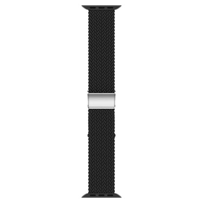 Helt vildt fantastisk Apple Watch Series 7 41mm Stof Urrem - Sort#serie_1