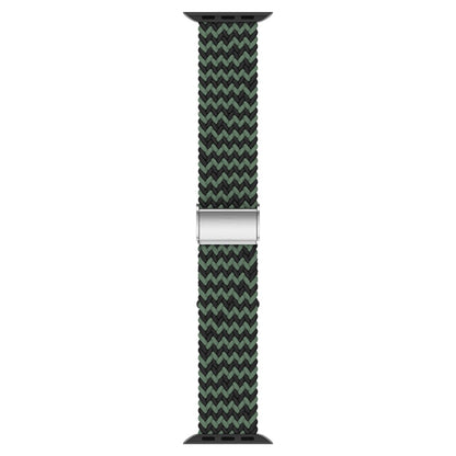 Helt vildt fantastisk Apple Watch Series 7 41mm Stof Urrem - Grøn#serie_13