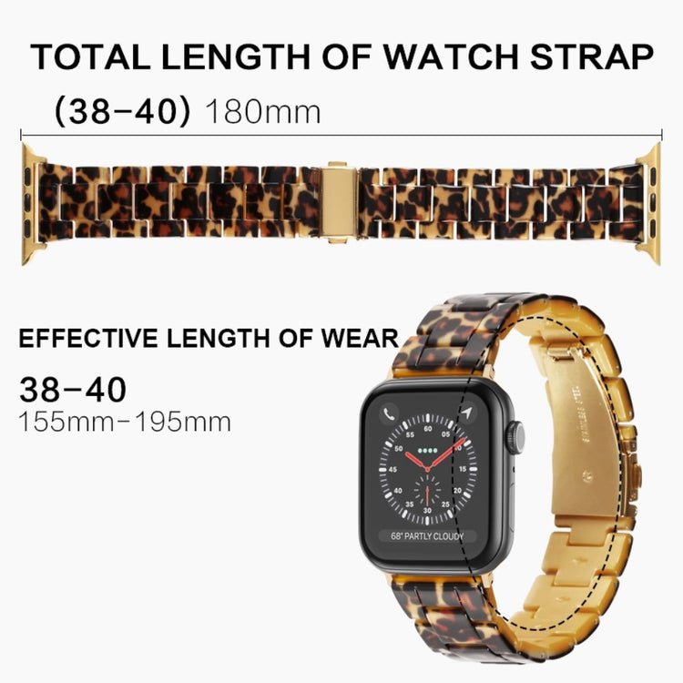 Helt vildt skøn Apple Watch Series 7 41mm  Urrem - Flerfarvet#serie_18