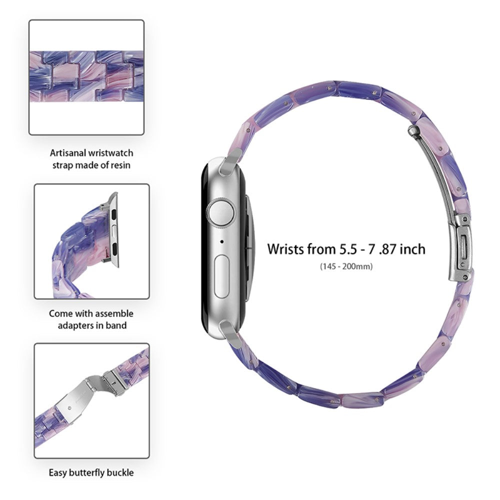 Vildt slidstærk Apple Watch Series 7 41mm  Urrem - Pink#serie_4