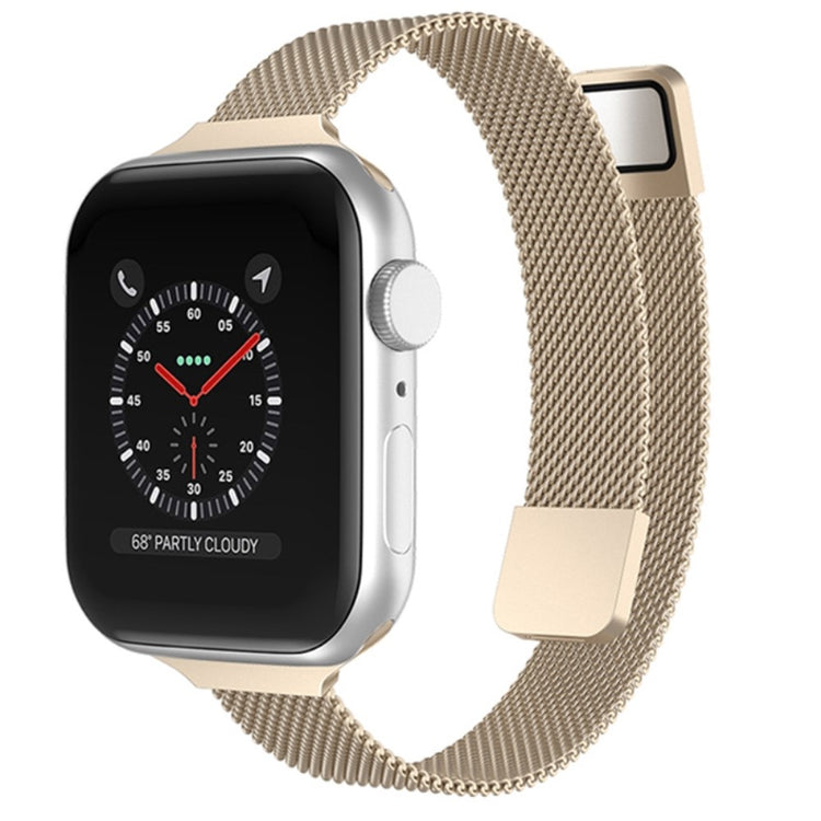 Rigtigt flot Apple Watch Series 7 41mm Metal Urrem - Guld#serie_8