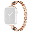 Oerhört fint Universell Apple Metall och Strass Armband