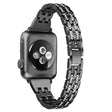 Mega slitstarkt Universell Apple Metall och Strass Armband