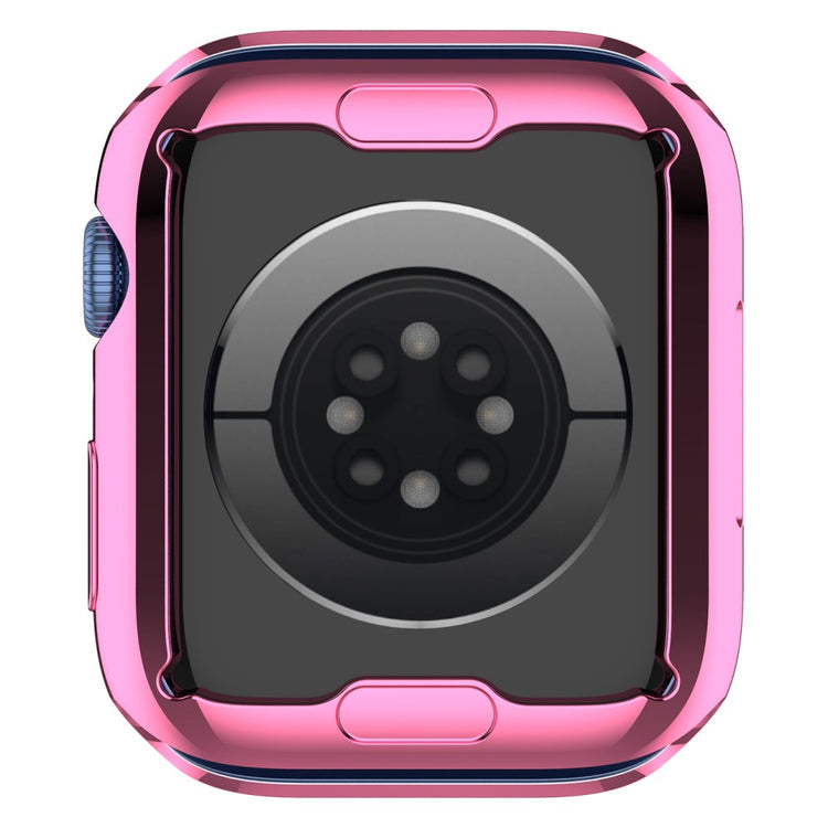 Guld Apple Watch Series 7 45mm Silikone Cover#serie_1