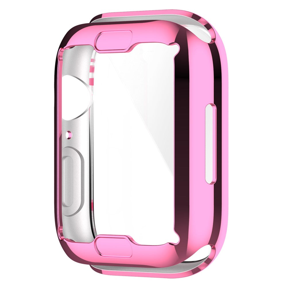 Pink Apple Watch Series 7 45mm Silikone Cover#serie_1