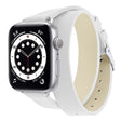 Riktigt skönt Apple Watch Series 7 45mm Äkta läder Armband