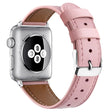Super hållbart Apple Watch Series 7 45mm Äkta läder Armband